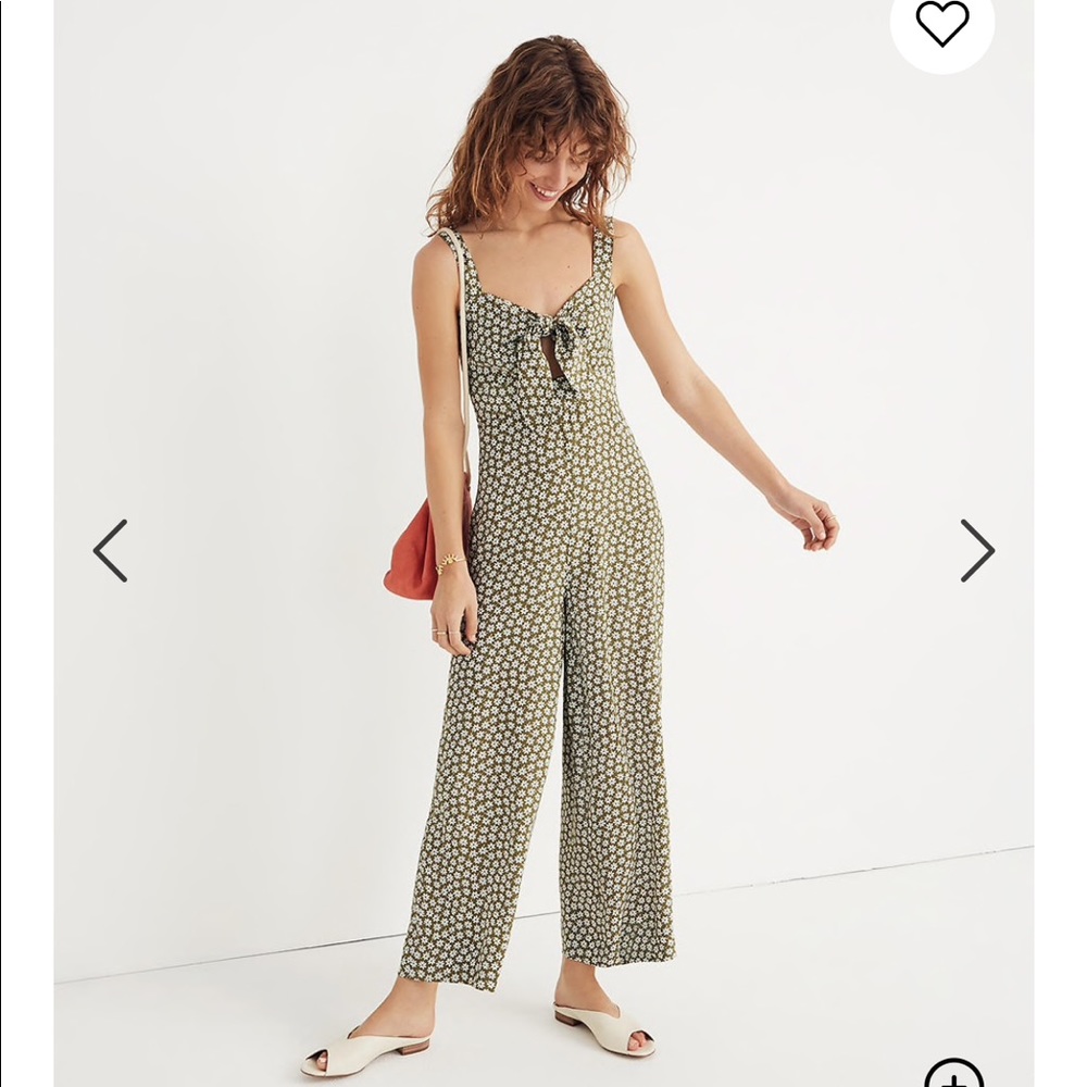Madewell plumeria jumpsuit